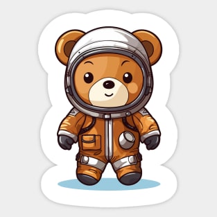 Astro Bear Sticker